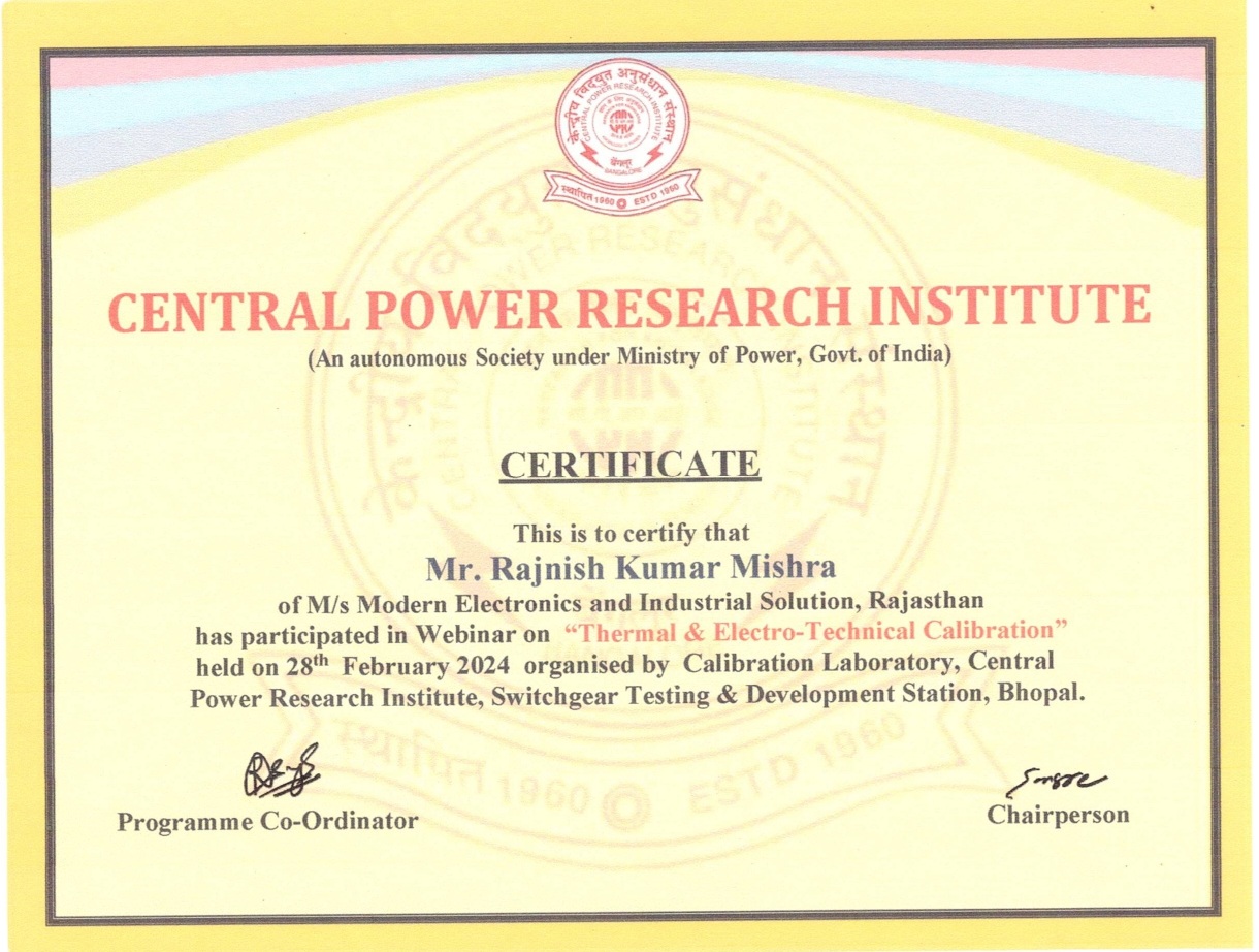 Rajnish Mishra Training Certificate – Page 10